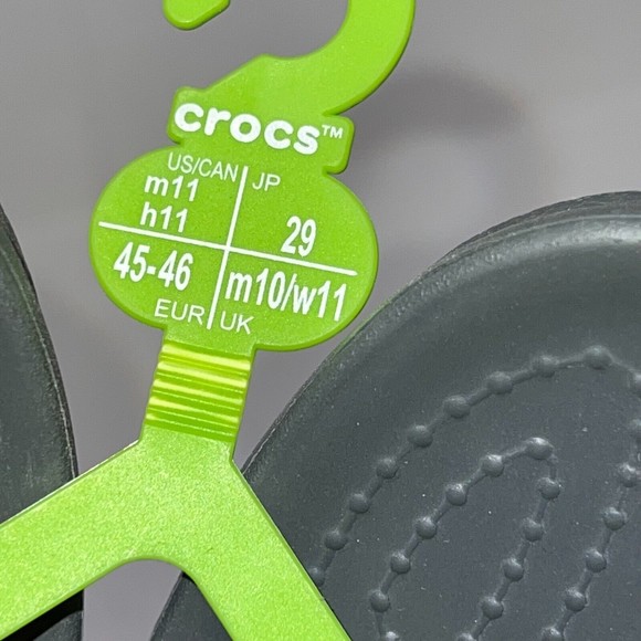 Crocs Classic All-Terrain Flip Flops Sandals 207712-0DA Men’s Size 11 main image 10